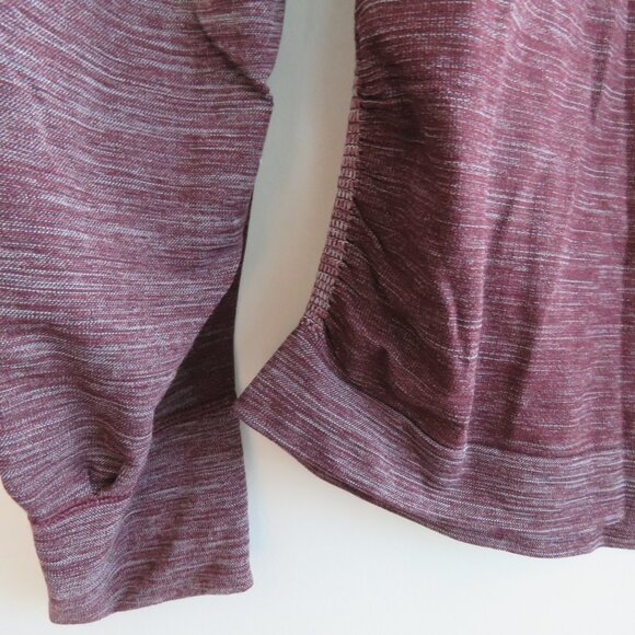 LULULEMON Woolly Wonder Turtleneck Top in Dark Adobe / White Wool - Size US 6 - Picture 14 of 14